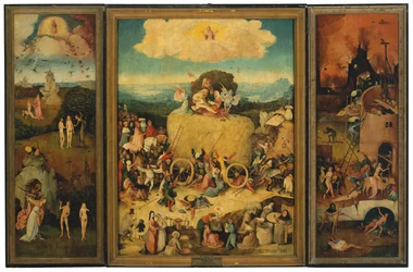 A szénásszekér-triptichon